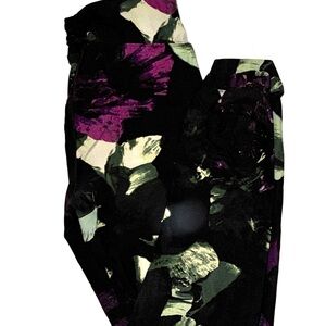 Calvin Klein Performance Leggings in Black and Purple S